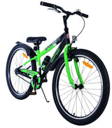 Volare Sportivo Children's Bicycle - Boys - 24 Inch - Black Green