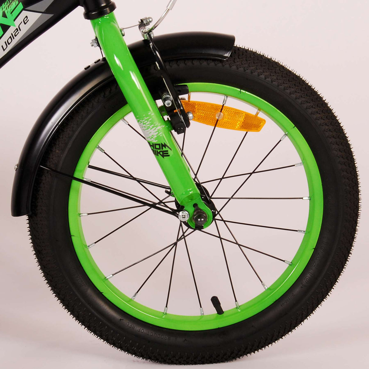 Volare Thombike Children's Bike - Boys - 16 inch - Black Green