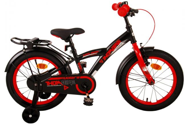 Volare Thombike Children's Bicycle - Boys - 16 inch - Black Red