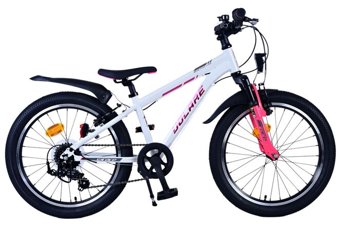 Volare XC race children's bike - 20 inch - 7 speed - white pink