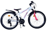 Volare XC Race Motor's Bike 24 -calowa 21 prędkość biały różowy