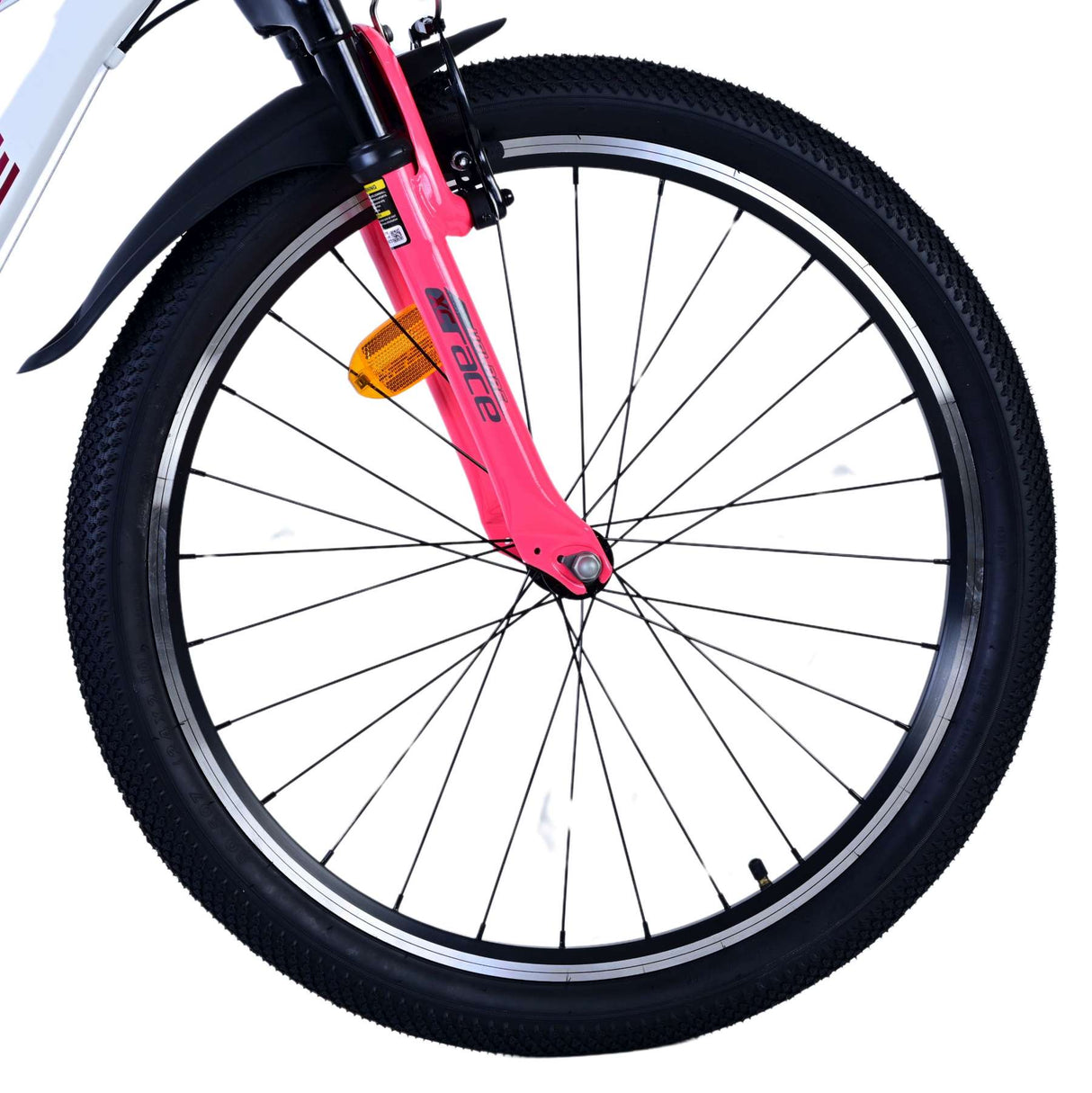 Volare XC Race Motor's Bike 24 -calowa 21 prędkość biały różowy
