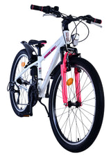 Volare XC Race Motor's Bike 24 -calowa 21 prędkość biały różowy