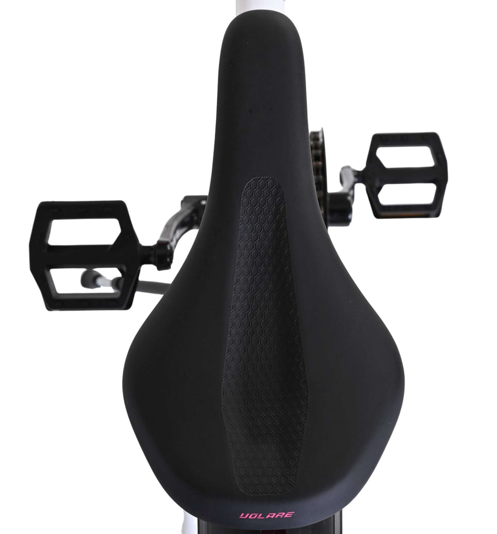 Volare xc race kinderfiets - 24 inch - nexus 3 - wit roze