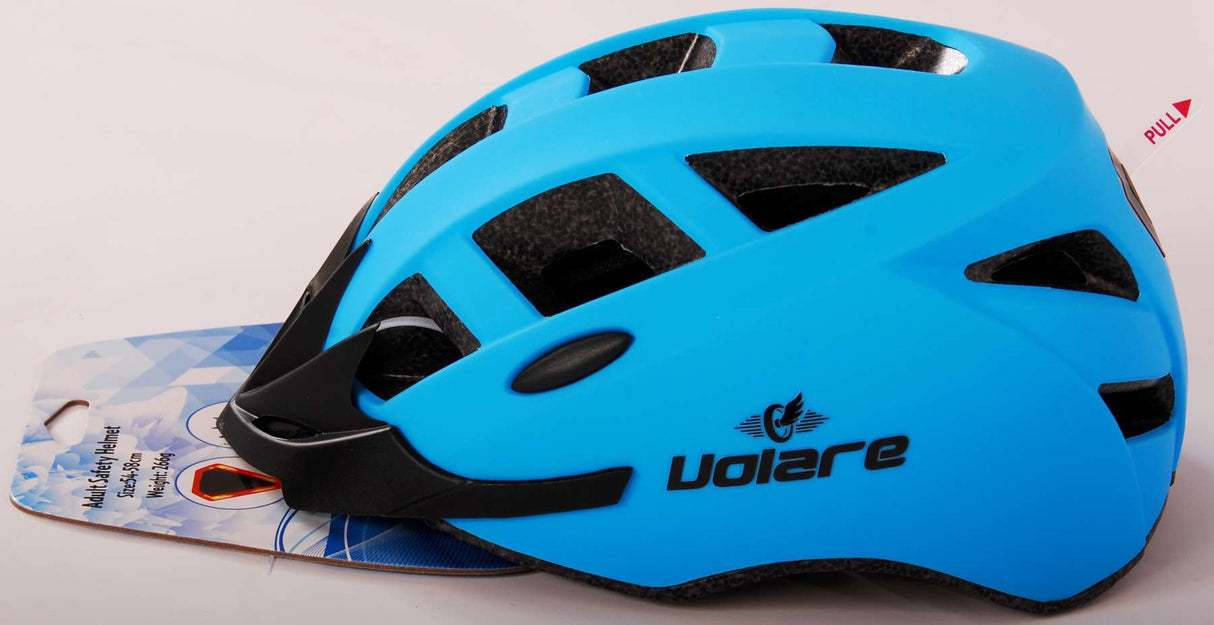 Volare Unisex Bicycle Helmet - 54-58cm - Blue