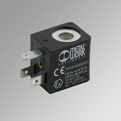 Metal work spoel 22mm ø8mm 2w 12vdc