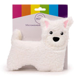 Westie Dog Magnetron Heatpack Lavender Wheat