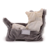 Schnauzer Dog Magnetron Heatpack Lavender Tarwe