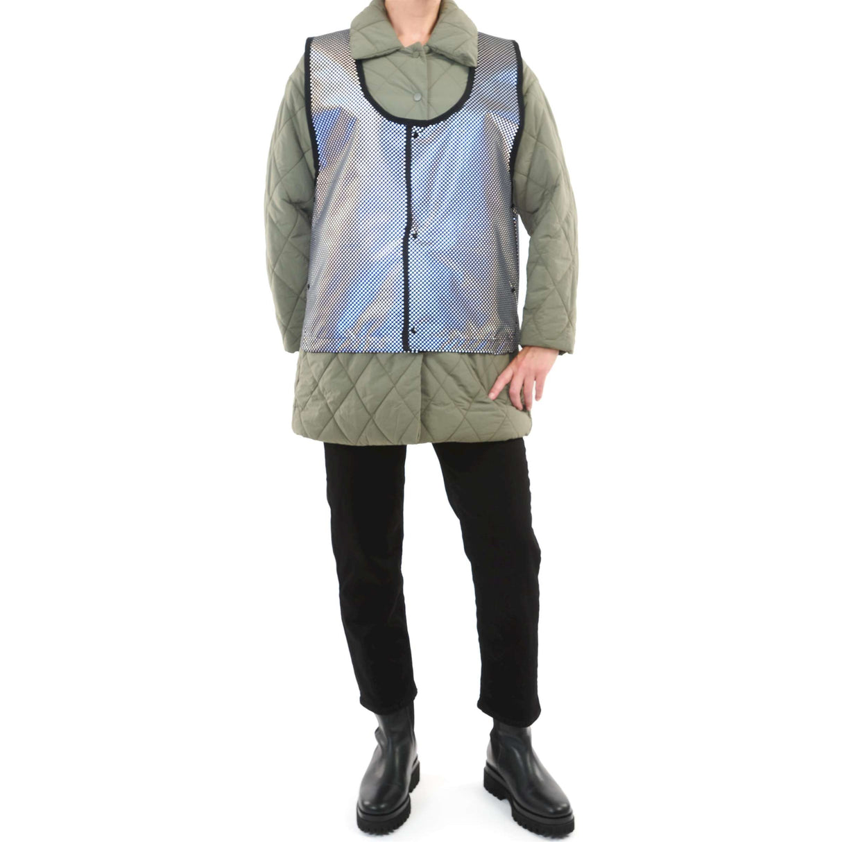 WeatherGooods Suecia Vest Reflectante Luna Dot