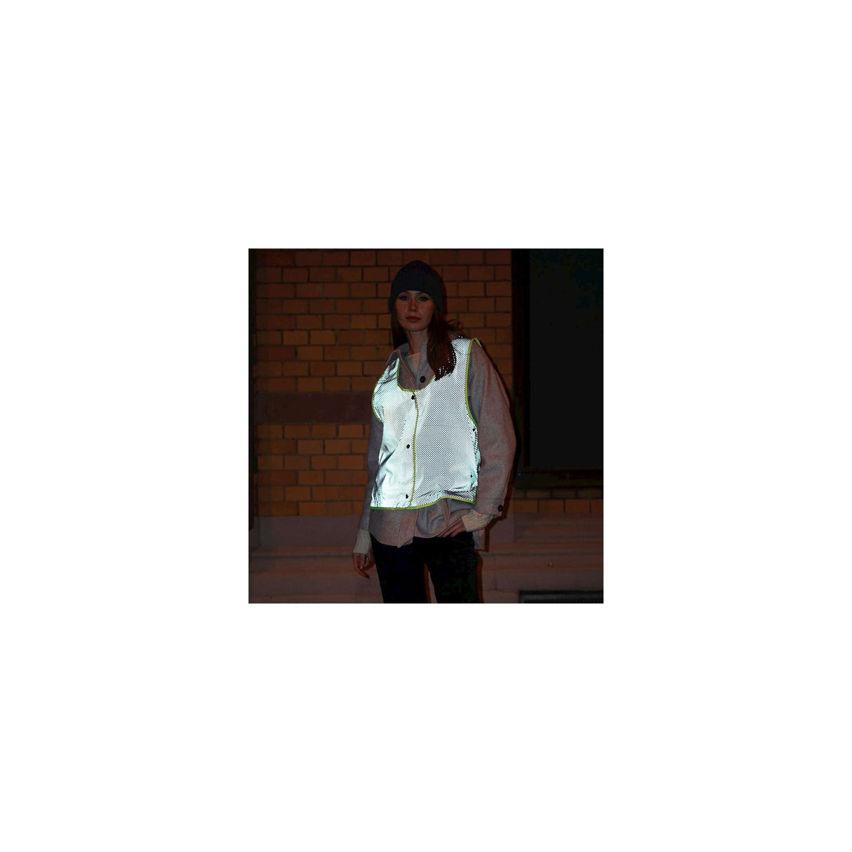 WeatherGooods Suecia Vest Reflectante Luna Dot