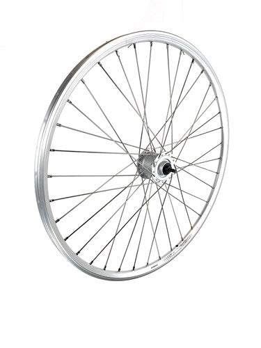 Front wheel 28 inch 622 silver hub -dynamo Spaak 13