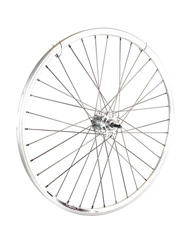 Hënneschter Rad 28 Inch 622 Sëlwer 3V Rollerbrake Spagak 13