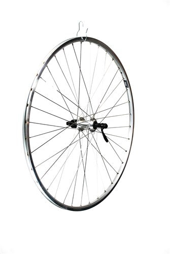 Hinterrad 700C -Ausfall Cass.8 9 V Chrina Silber