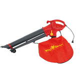 Soprador de folhas elétricas de garten lobo LBV 2600 E