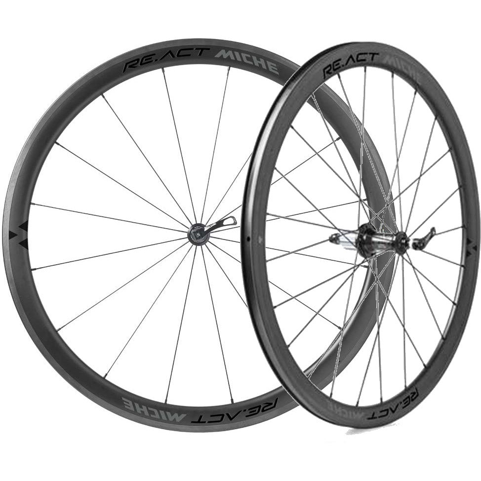 Miche Wielset Re.act Velgrem Clincher Shimano Passing