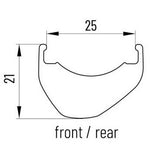 Miche Wheel Set XM 45 Clincher Tires