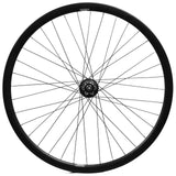 Qibbel forhjul 28 DISC 475 HUB SOM SOGNAGE HOLCH 19 RIM 36G SORT