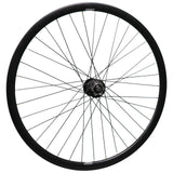 Qibbel forhjul 28 DISC 475 HUB SOM SOGNAGE HOLCH 19 RIM 36G SORT