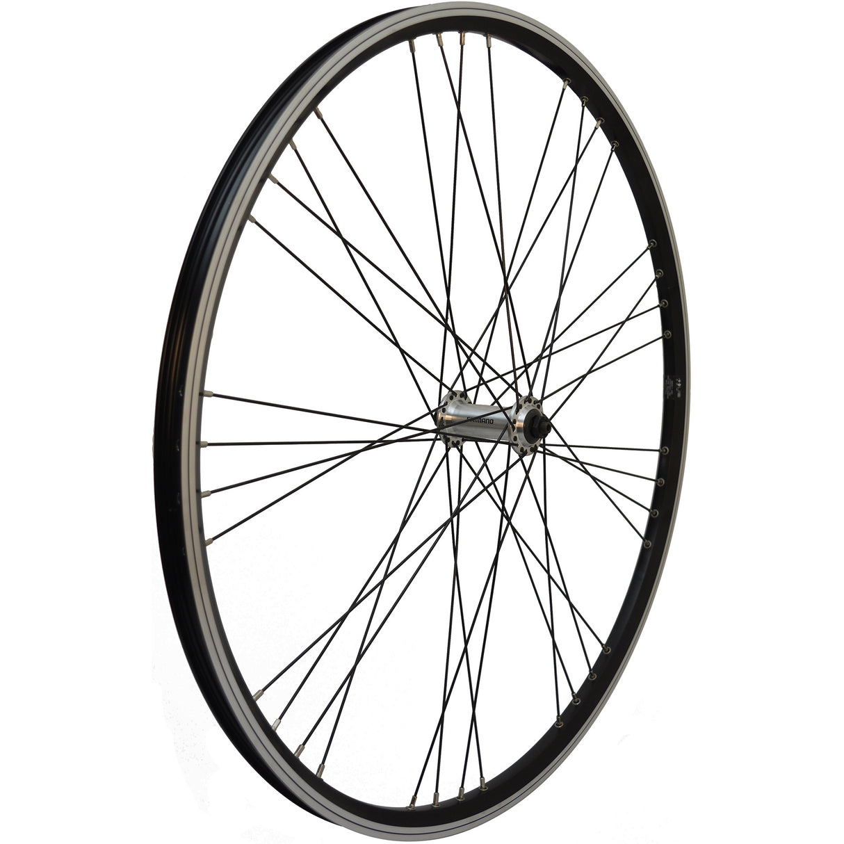Velox forhjul 28 m240 9x4 rustfrit stål - spaak sort