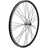 Velox forhjul 28 m240 9x4 rustfrit stål - spaak sort