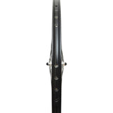 Velox forhjul 28 m240 9x4 rustfrit stål - spaak sort