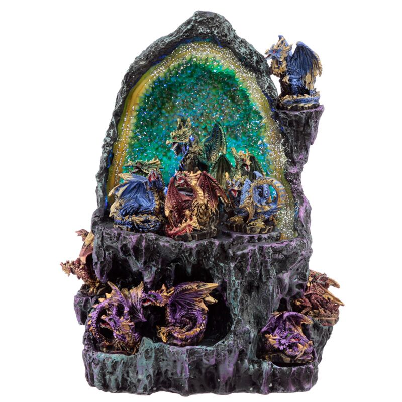 Dark Legends Crystal Cave Dragon Miniature Figurines