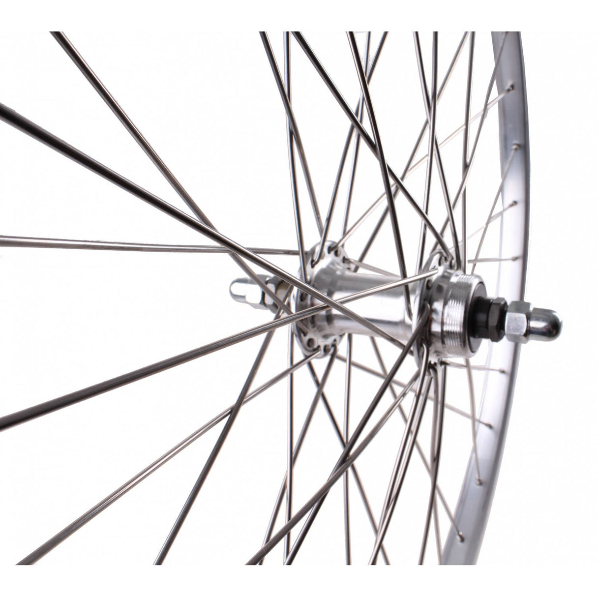 Ruota posteriore 26-13 8 590 a ruota libera Alesa alu argento