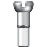 Sapim Spaaknippel 13 Polyax 14mm zilver messing (100st)