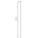 Alpina spokes 14g (2.00mm) 176mm zinc (p144)