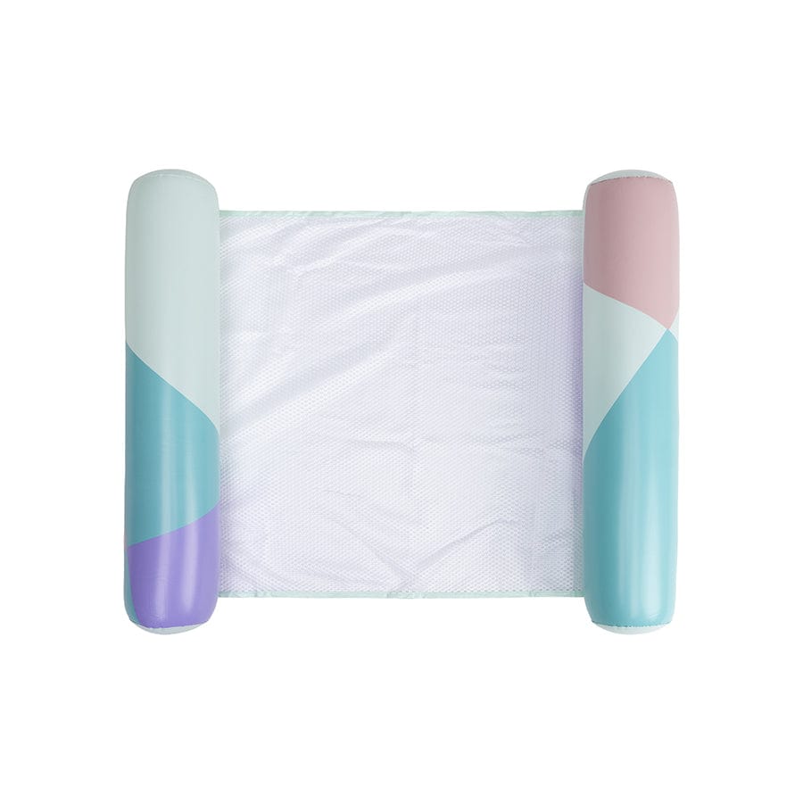 Color blocking | multicolored water hammock