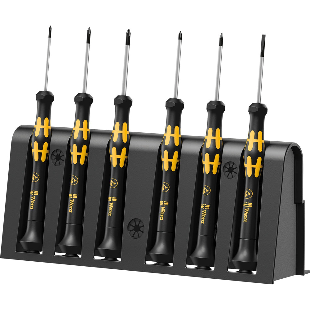 WAA 1550 6 cacciaviti elettronici ESD + HoldE