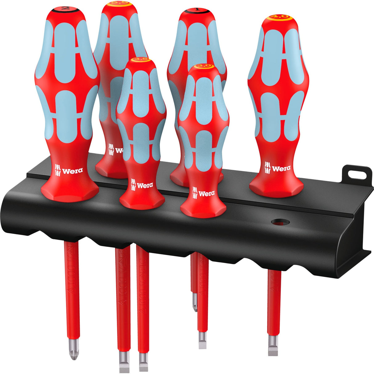 Wera 3165 I 6 Set di cacciavite, acciaio inossidabile + re