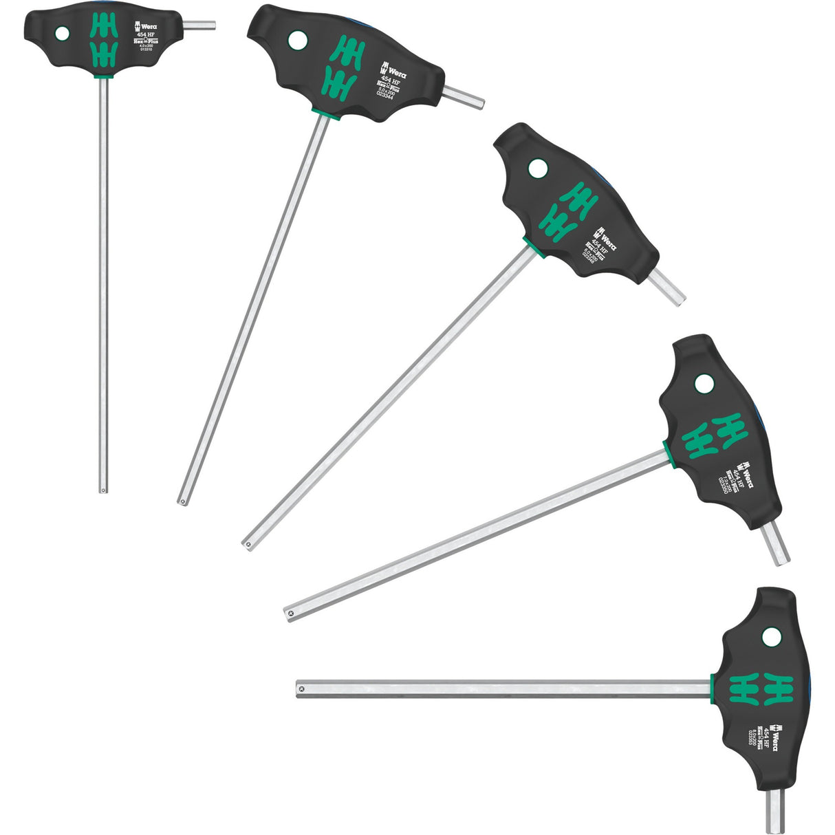 WAA 454 5 HF SHK set 1 screwdriver set T-grap