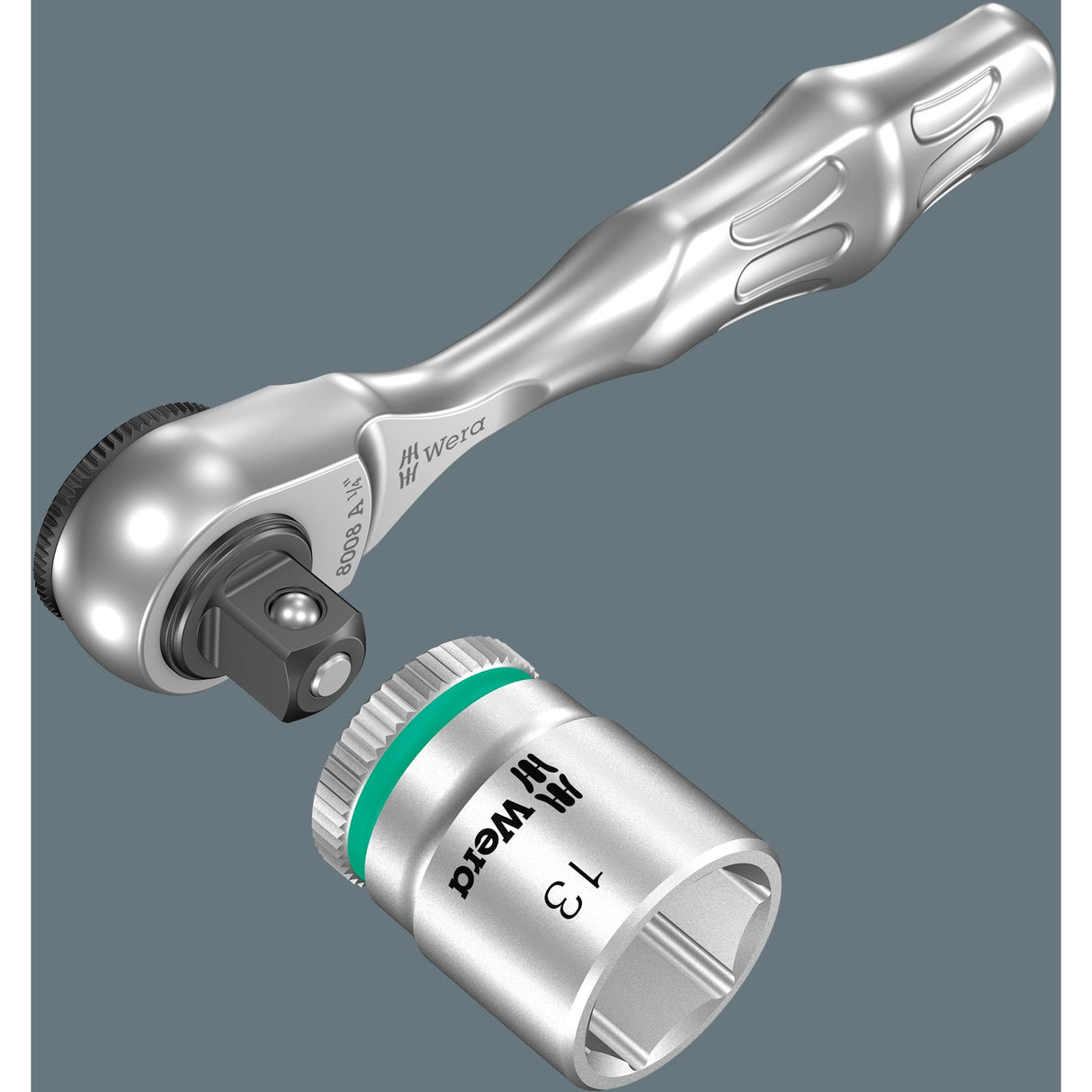 Wera 8008 A Zyklop Mini 3 Ratel z 1 4 napędem