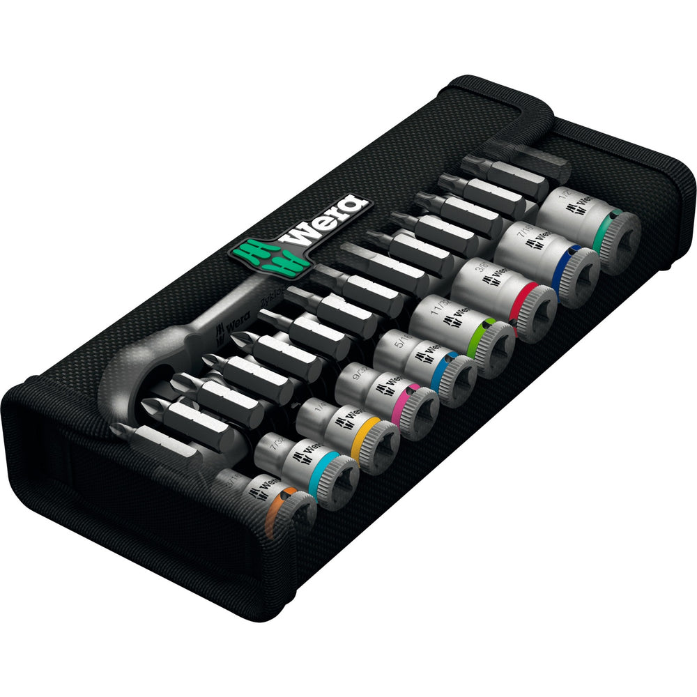 Wera 8100 SA 10 Zyklop Metal ratchet set, 1 4