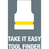 Waa 8755 A ZYKLOP POZIDRIV BIT DOP with 1 4 drive