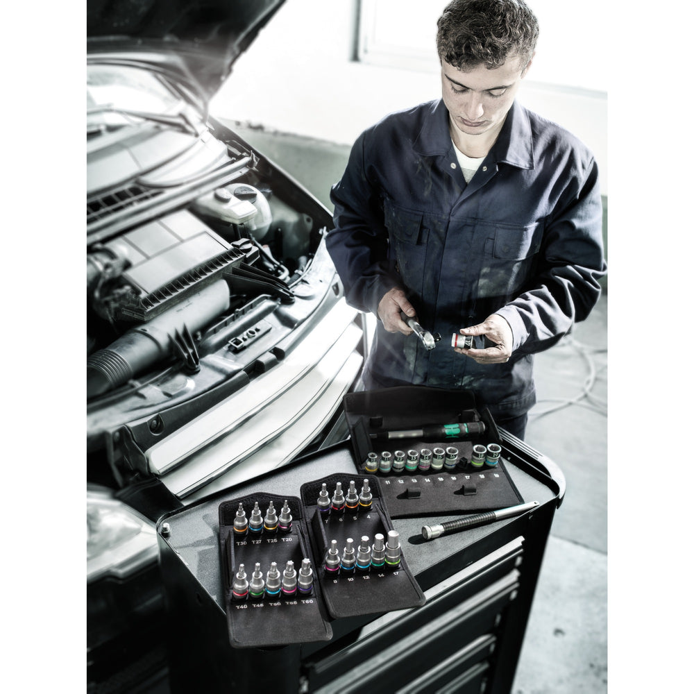 Wera 8767 HMC HF 1 Zyklop Bit Socket Set TORX