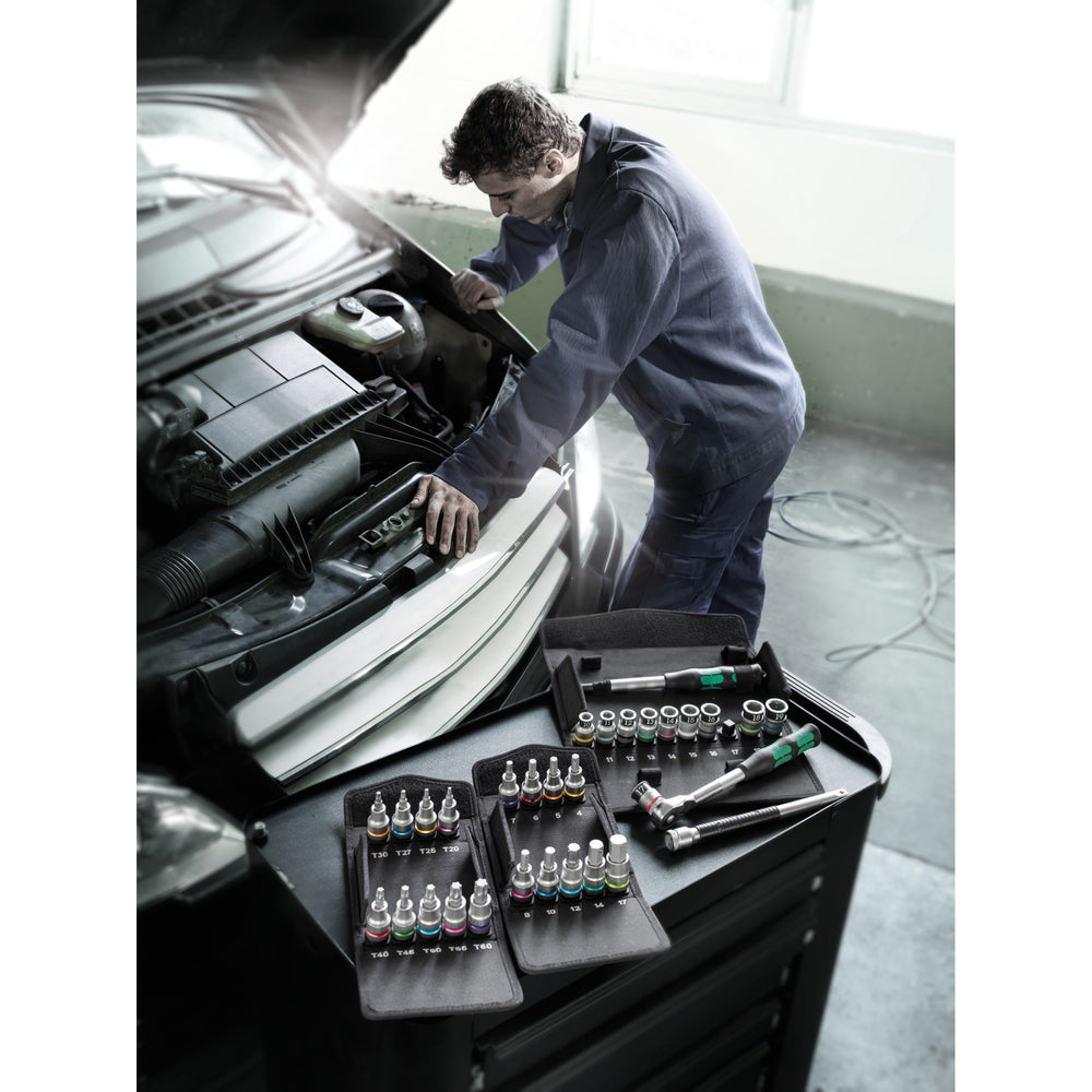 Wera 8767 HMC HF 1 Zyklop Bit Socket Set TORX