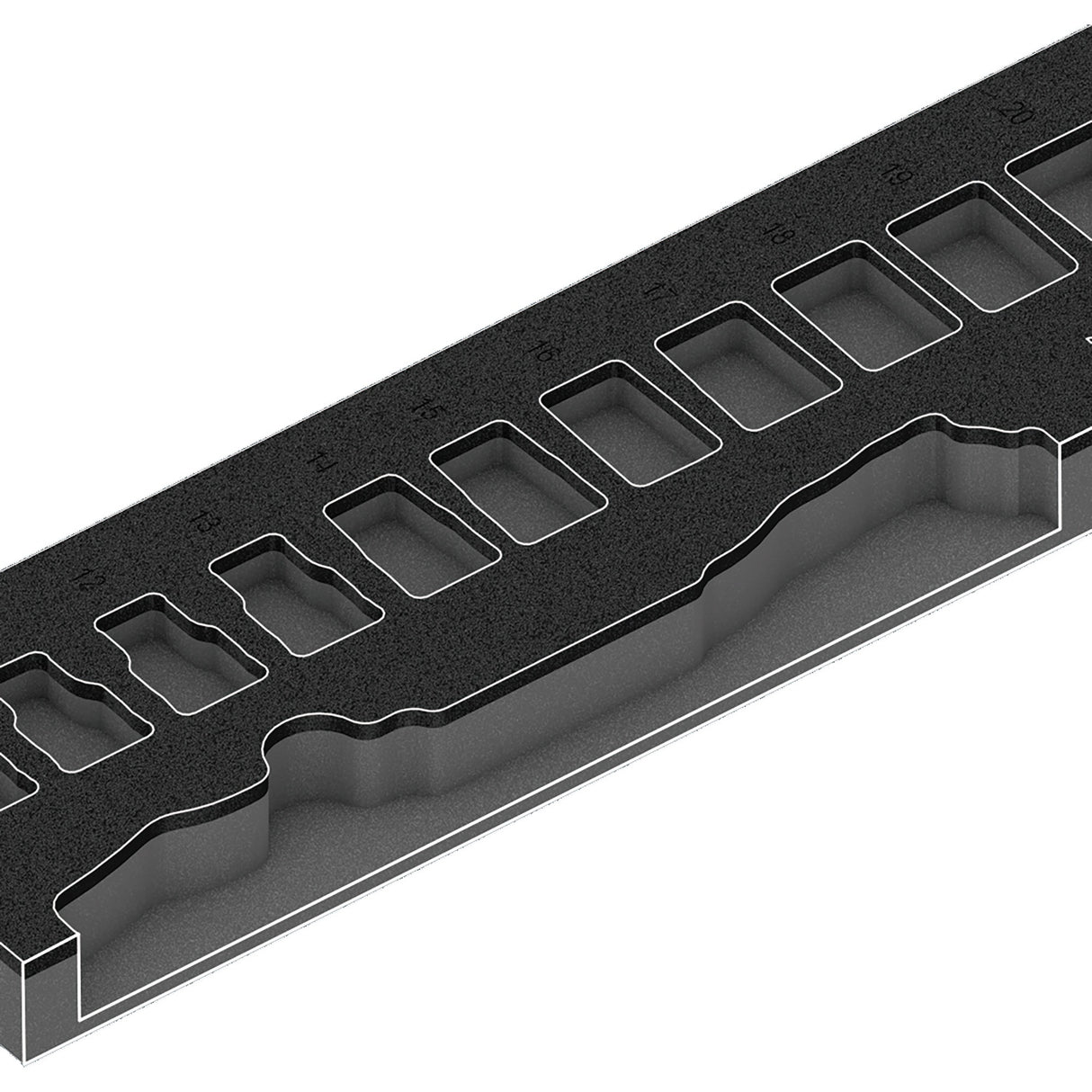 Wera 9722 Inserto schiumogeno con 8000 C Zyclop RA