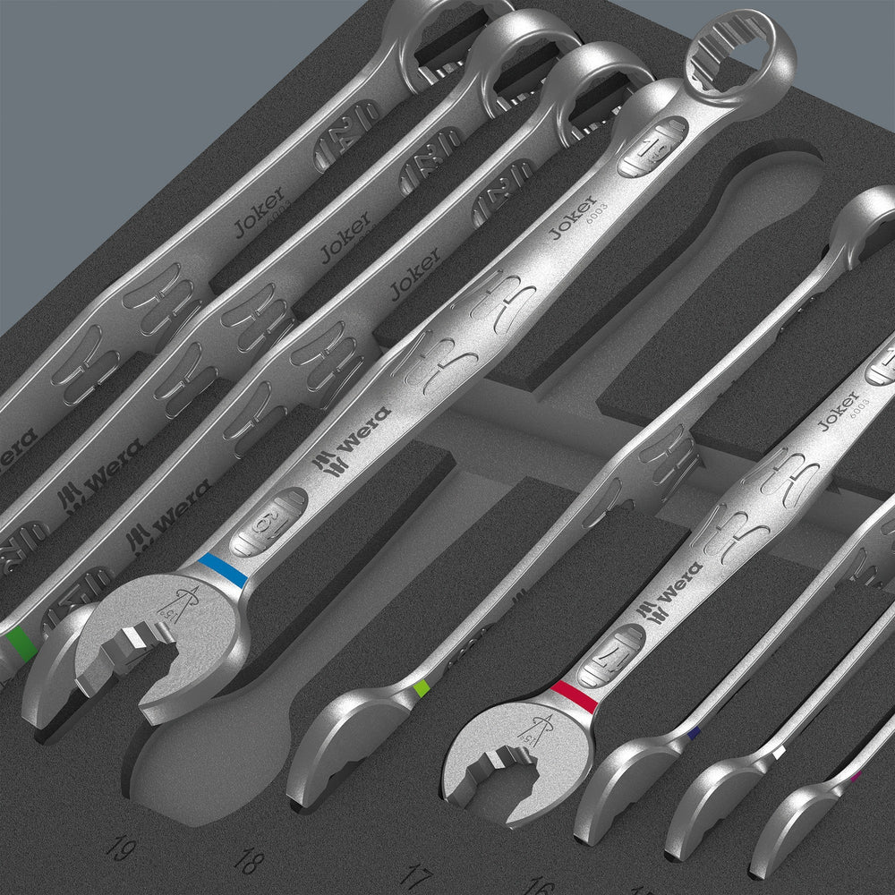 Wera 9731 Foam rubber insert with 6003 Joker Set 1