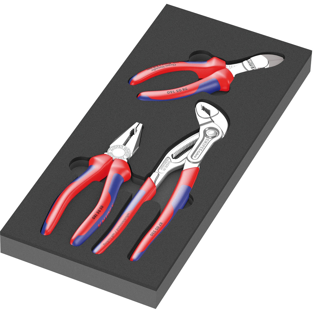 Wera 9780 Schaumeinsatz mit Knipex Tangen SE