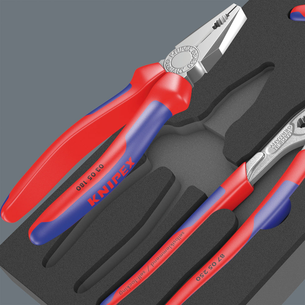Wera 9780 Schaumeinsatz mit Knipex Tangen SE