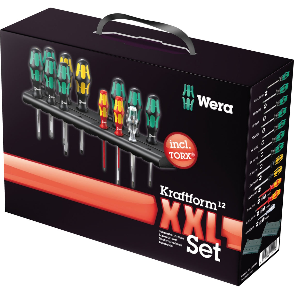 Cacciavite Wera Set KraftForm XXL 2