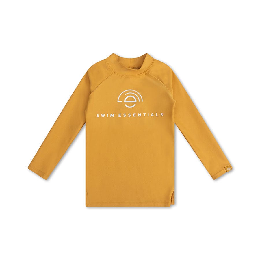 Pure tones | geel uv zwemshirt met lange mouwen
