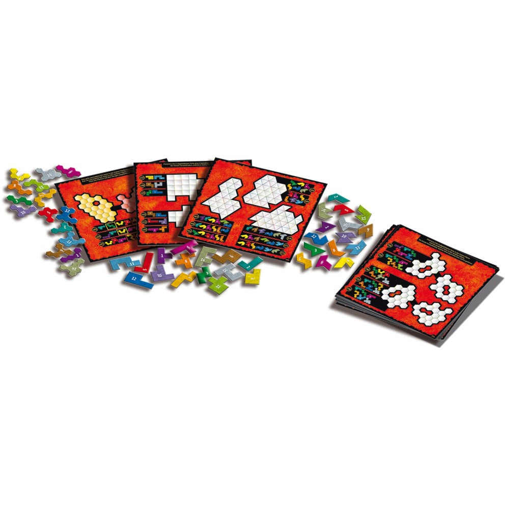 Jeux gobelins blancs ubongo solo