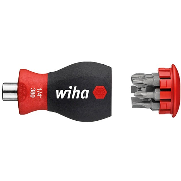 WIHA -Schraubendreher Stubby, 1 4, mit Bit Warehouse MAG