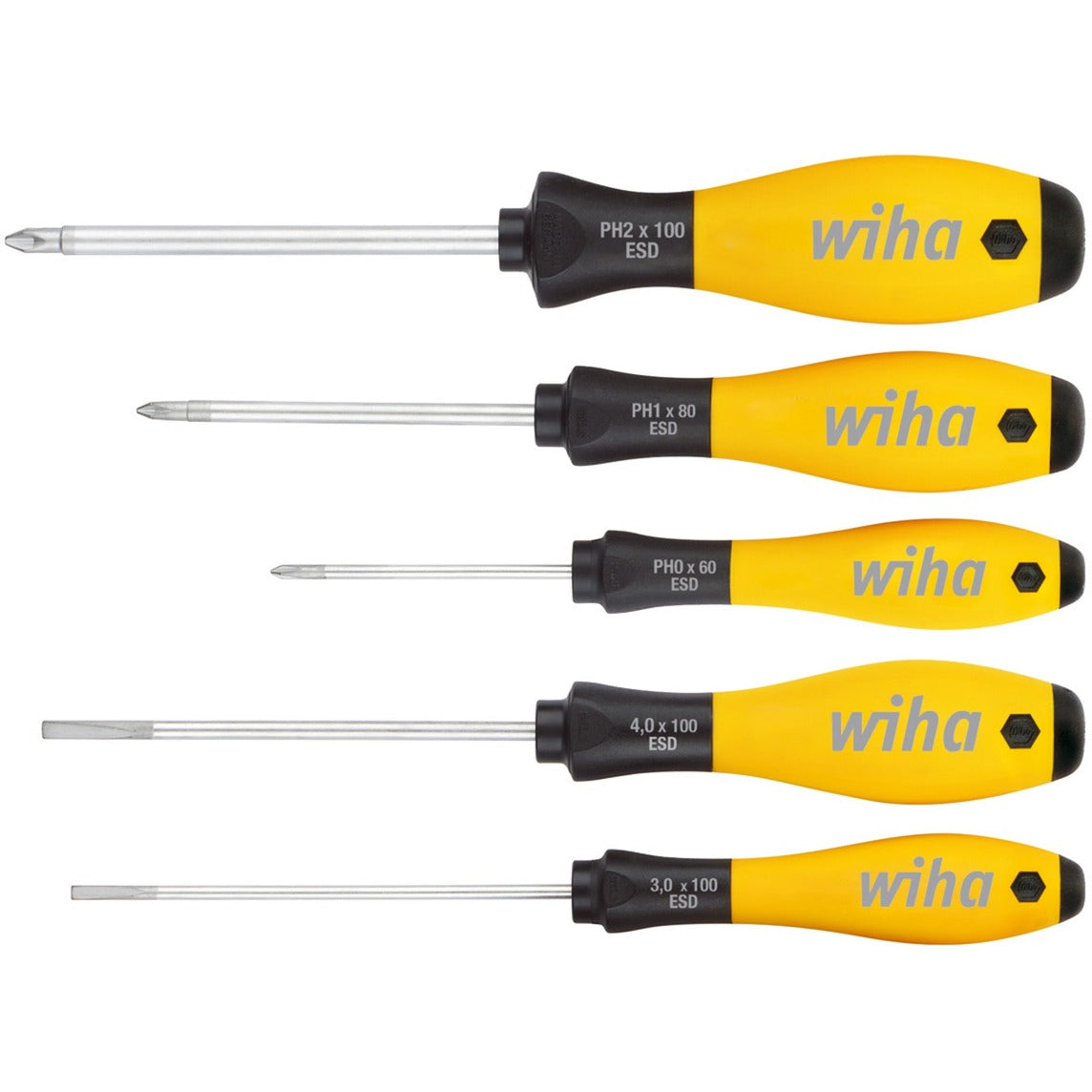 Wiha Schrauwen Set Softfinish ESD