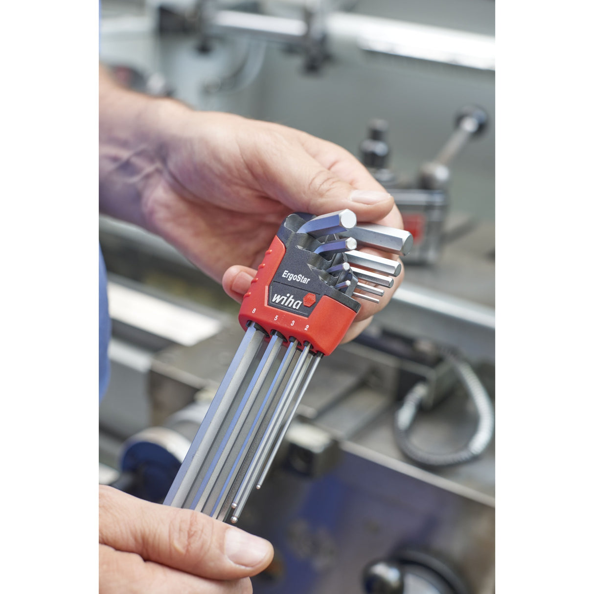 Wiha Stift keys set in ergostar holder, 10-part