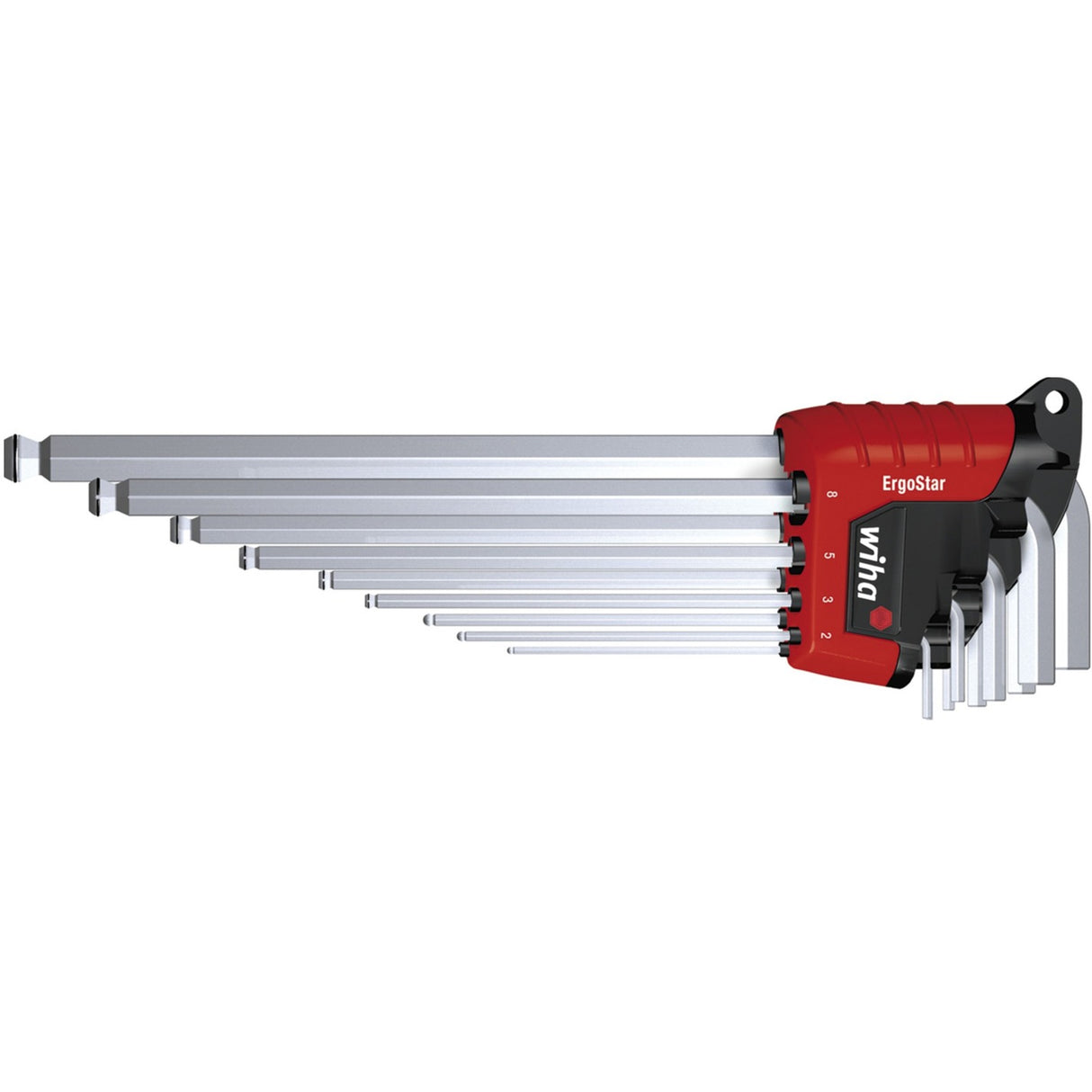 Wiha Stift keys set in ergostar holder, 10-part