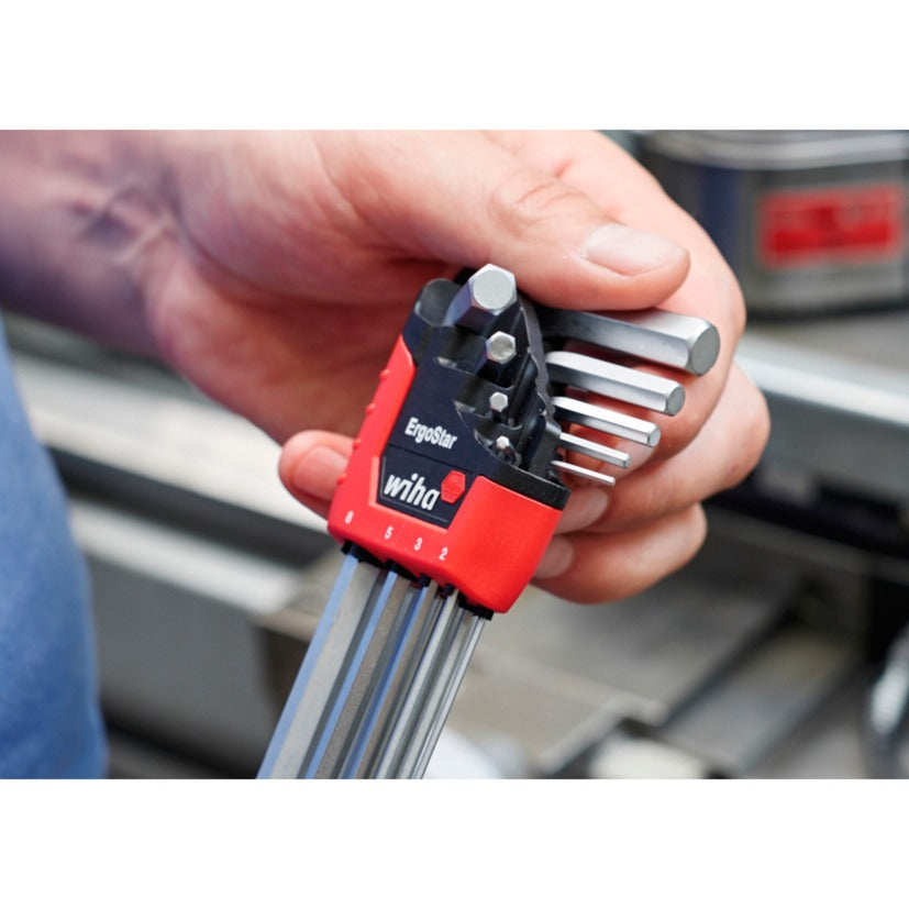 Wiha Sift Keys set dans Ergostar Holder, 10 parties